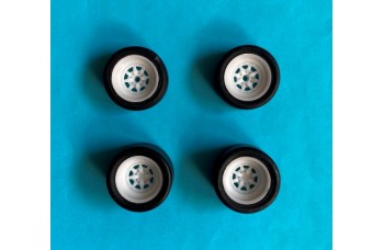Wheels + tires – Gotti / 4 pcs / for R5 Turbo rally 1/24